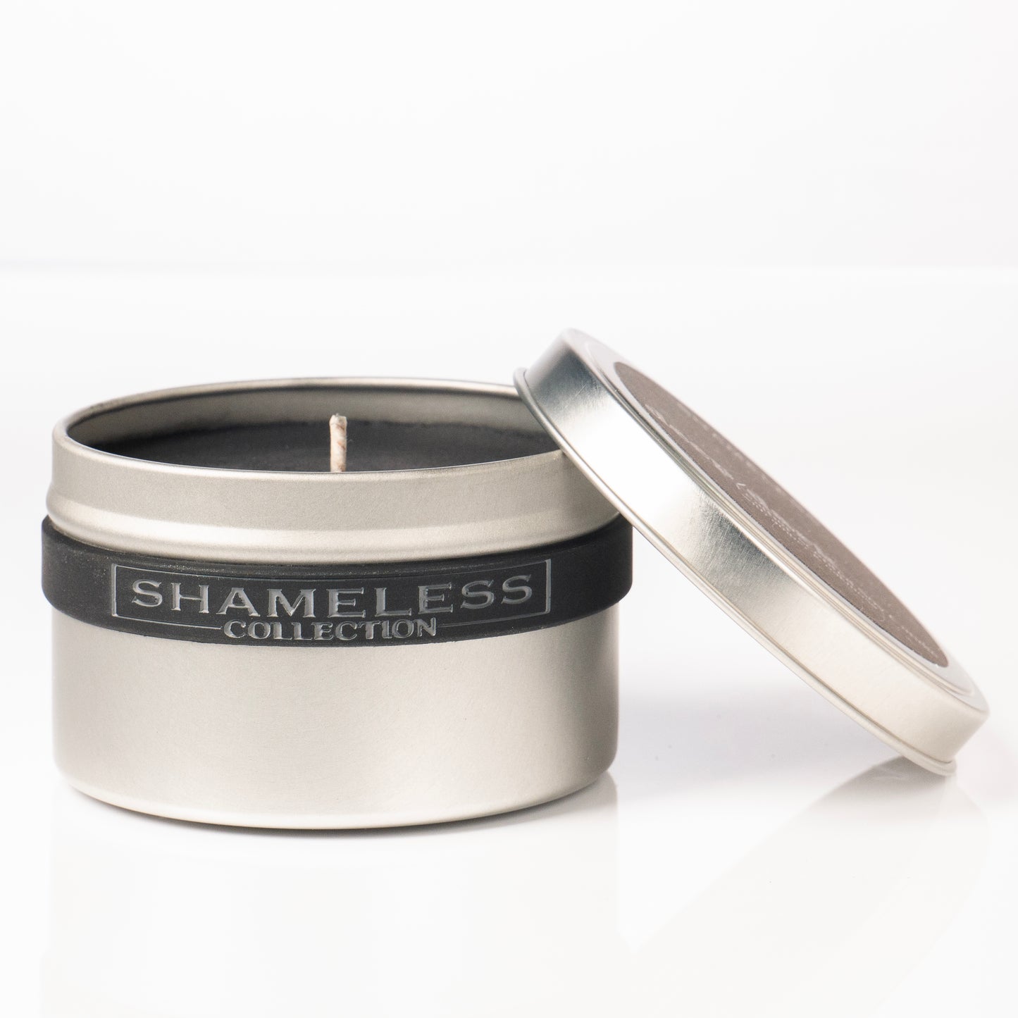 deep/dark Leather-Scented Candle